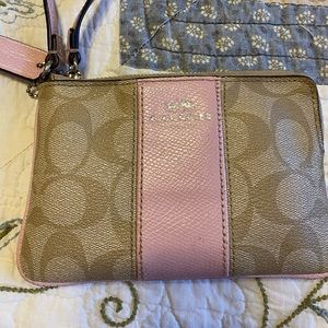 Coach wristlet